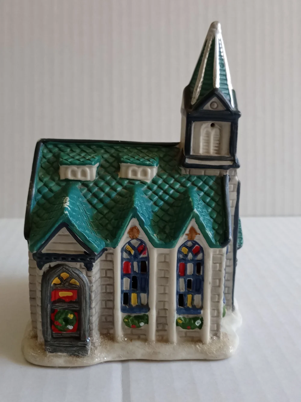 Cobblestone Corners Christmas Village Church 2002 Vintage